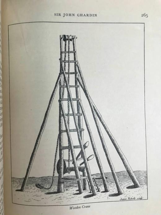 限量版毛边本！有编号！1927年 约翰·夏尔丹波斯游记 配插图与地图 漆布精装16开 商品图11