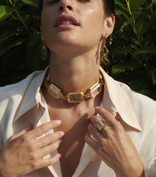 北京仓｜Goossens Paris-Stones-三颗天然水晶 戒指［法国设计师］ 商品图11