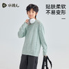 水孩儿童装2024秋冬新款儿童针织上衣男童纯色套头线衣女童圆领衫 商品缩略图2
