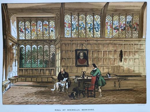 约19世纪后期 英国旧影：皇室/教会/市政/贵族及大众风俗博物览（全2卷） 近千幅版画插图（约40幅套色版画） 漆布精装8开 商品图12