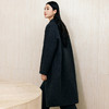 玳莎羊毛驼绒混纺双面呢大衣女24年冬季新款气质毛呢中长款外套  ED39305 商品缩略图3