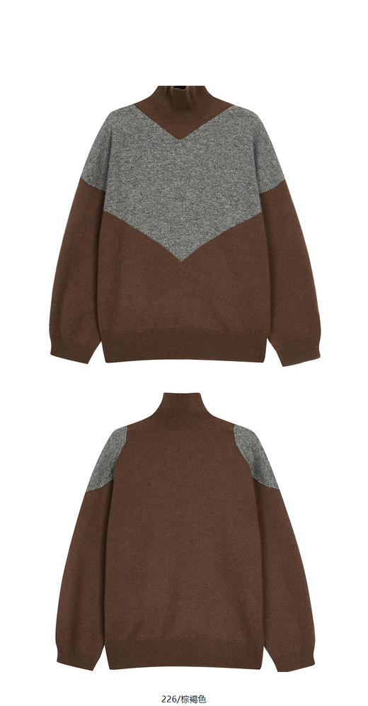 jnby  24年冬款  长袖套头毛衫  1OA313290 商品图13