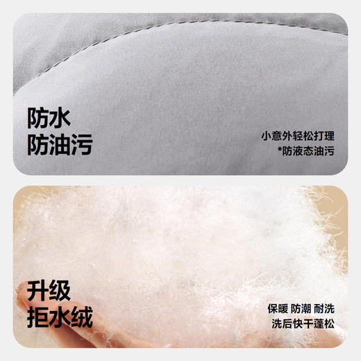 【羽绒裤】迷你巴拉男童三防冬季保暖长裤防水防油污儿童裤子 商品图3