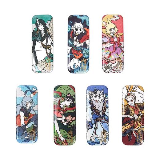 分子互动 非人哉 山海天泽系列 吧唧 全7种 6包/盒 徽章 国谷 商品图0