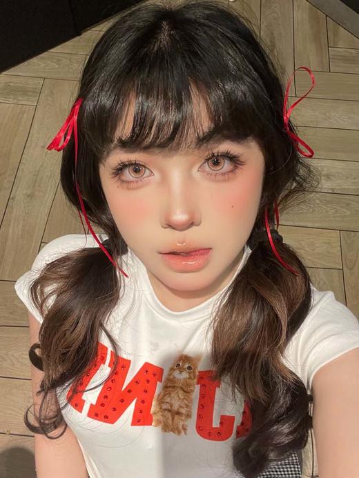 hancon 日抛美瞳 （10片装）  红宝石 直径14.2mm着色13.8mm 商品图3