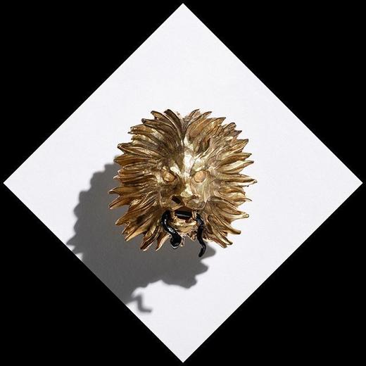 北京仓｜Goossens Paris-经典款-狮头 天然水晶 项坠 胸针（两种戴法）［法国设计师］ 商品图2