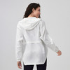 IYOGA 艾瑜嘉轻薄连帽防晒外搭透气速干 开马尾口白色创意下摆外套罩衫J023 商品缩略图3