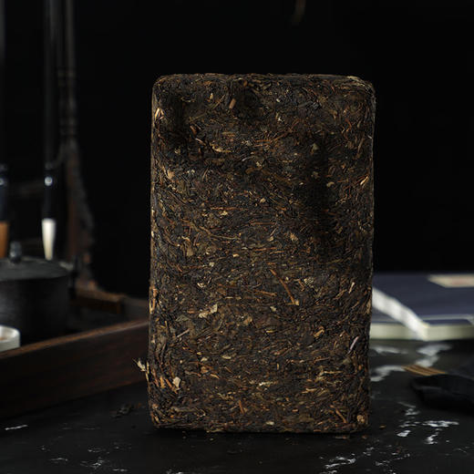 国津丨荷香茯砖 安化黑茶 2014年原料 1000g 商品图2