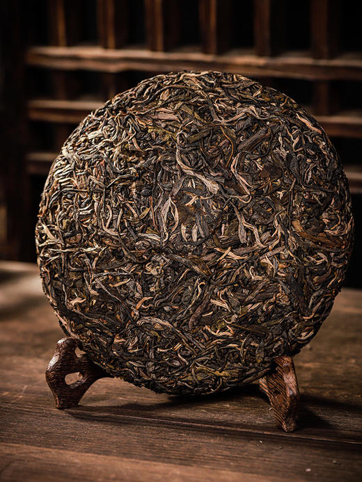 【掌柜私藏冰岛老寨】2015年冰岛老寨古树纯料 超级稀有一饼难求十年陈357克/饼，5饼/提，拍5发6 商品图7