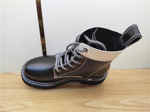 豪行秋冬新款22419116牛皮低跟时尚休闲女靴单靴 商品图2