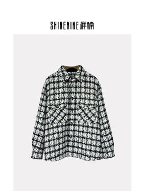 33327833千鸟格呢夹克