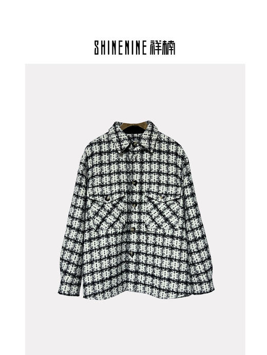 33327833千鸟格呢夹克 商品图0