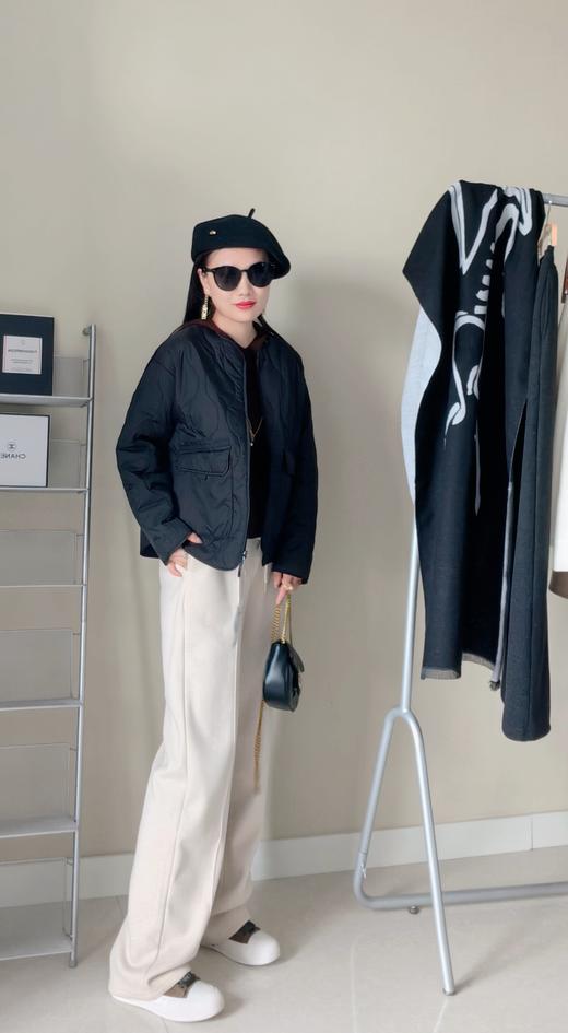 蕉家同款2.0气绒超轻葫芦纹显瘦棉服 商品图5