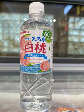 日本三佳利白桃味饮料600ml