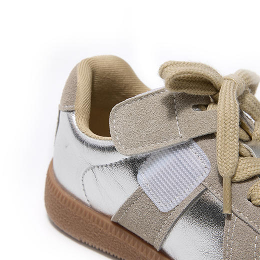 LT&MR德训鞋运动休闲鞋*鞋新款简约鞋橡胶防滑男女真皮童鞋 商品图2