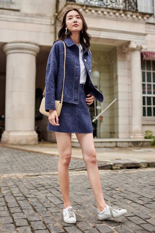 DUIBAI对白 双面呢羊毛大衣套装 10394 商品图5