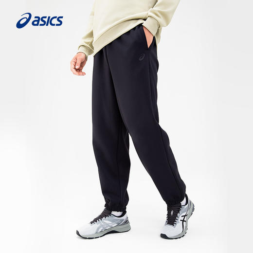 ASICS亚瑟士秋冬男子长裤针织保暖松紧系带运动裤2031F146 商品图0