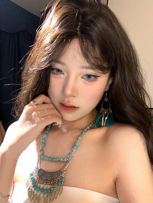 hancon 日抛美瞳 （10片装）  蓝眼泪 直径14.2mm着色13.8mm 商品图8