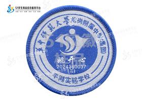 定制深圳市华中师范大学龙岗附属中学（集团）平湖实验学校校徽51