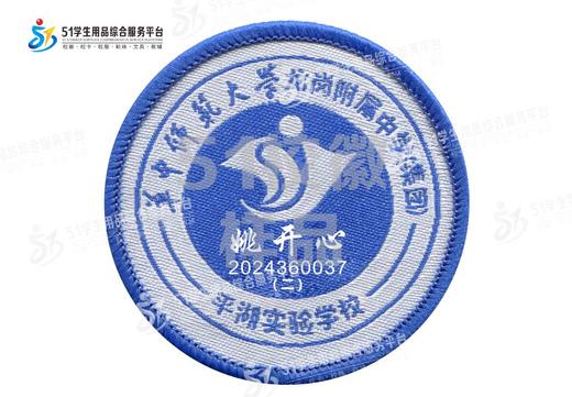 定制深圳市华中师范大学龙岗附属中学（集团）平湖实验学校校徽51 商品图0