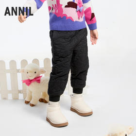 女童萌趣保暖棉裤冬季新款安奈儿童装实体店同款XG446754