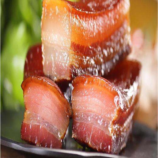 【登娃】500g城口土猪老腊肉（生）500g/袋 商品图1