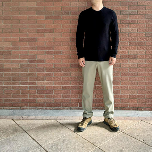 巨推荐--24秋冬轻户外鸟/软壳防泼水抓绒休闲男裤 商品图6