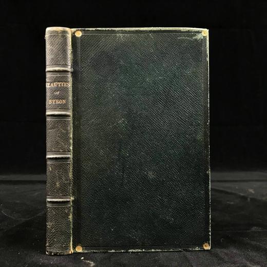 1833年 阿尔弗雷德·霍华德《拜伦之美》 1幅插图 全真皮精装64开 商品图0