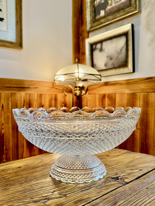 Baccarat钻石果盘。直径33厘米*16厘米高 商品图0