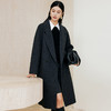玳莎羊毛驼绒混纺双面呢大衣女24年冬季新款气质毛呢中长款外套  ED39305 商品缩略图2