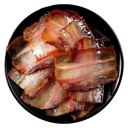 【登娃】500g城口土猪老腊肉（生）500g/袋 商品图0
