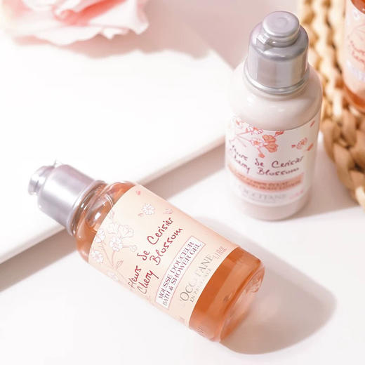 【专柜小样】法国 L'occitane欧舒丹 樱花/薰衣草/甜扁桃/莓莓樱恋 沐浴液 身体乳 35ml/75ml 商品图4