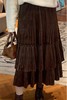 amadella 慵懒风摩卡棕撞色裙套装 10369 商品缩略图3