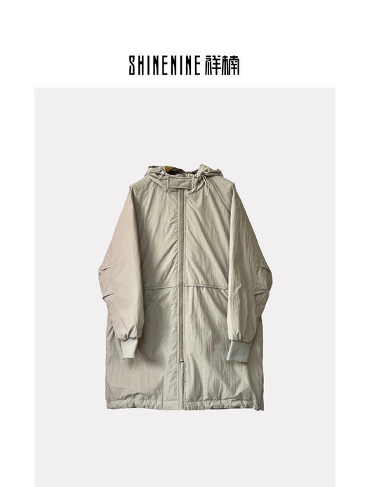 343074310长款带帽羽绒服 商品图0