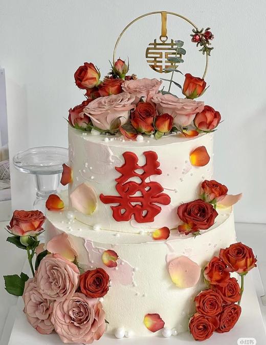 【💕缔结良缘💕】婚庆蛋糕 商品图0