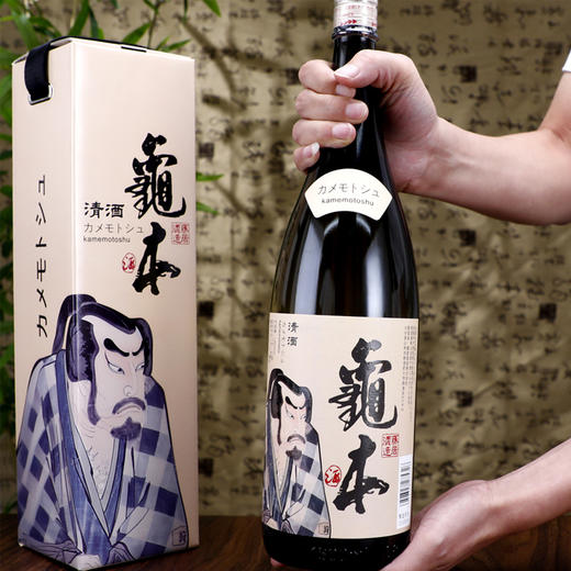 龟本酒清酒 日本原瓶进口 13度 清酒 洋酒 1.8L*2瓶装 商品图3