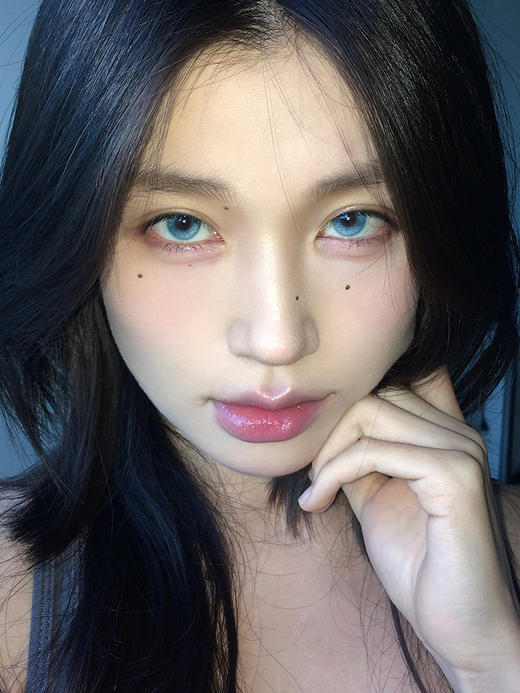 isoralook旗下 ·星星暴雨&月亮泡馍  14.2mm白狮参考着色中等直径｜半年抛  2片 商品图7