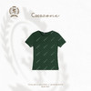 COCO ZONE “英伦学院” 纯色百搭T恤CC2C2308 商品缩略图1