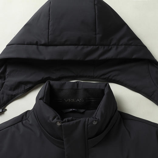【可拆卸内胆】【双充绒】【新款DWY】大依优型大码双充绒羽绒服可拆卸内胆可拆卸帽连帽外套加肥加大上衣男士外套胖子 商品图6