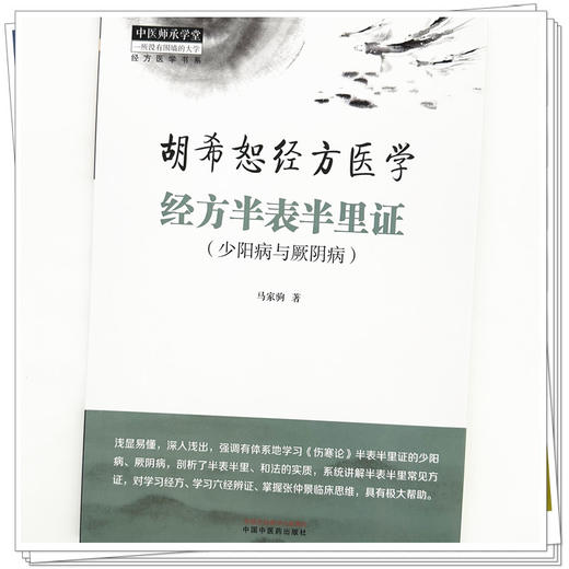 经方半表半里证：少阳病与厥阴 胡希恕经方医学 马家驹 著 中国中医药出版社 中医师承学堂 临床 书籍 商品图3