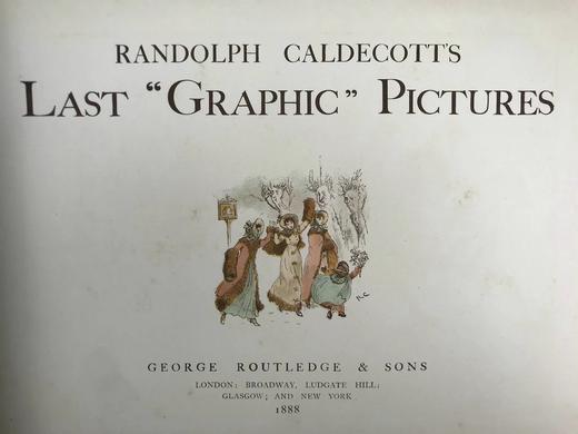 38*27.5cm！1888年 蓝道夫·凯迪克《最后的图像》 71页彩色插图 精装8开 商品图2