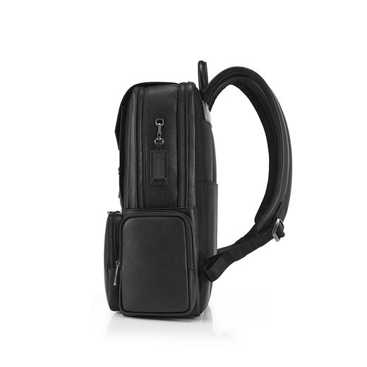 新秀丽ALFRED系列高端商务优质牛皮革翻盖双肩包BZ9*010 商品图3