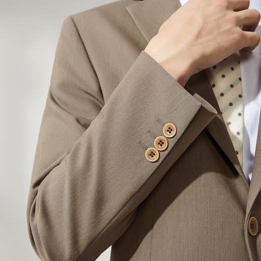 【婚礼季/高端系列】柒牌男士西服套装2025秋季新款商务职场休闲西装礼服	127C70130 商品图2