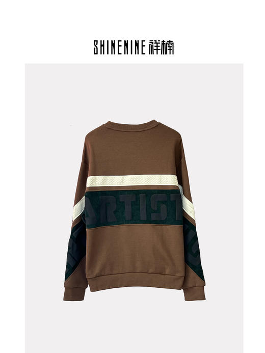 E331164163夸张字母圆领卫衣 商品图1