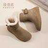 信诺羊毛雪地靴2024冬季新款女鞋加绒加厚保暖短靴厚底妈妈鞋棉鞋 商品缩略图4