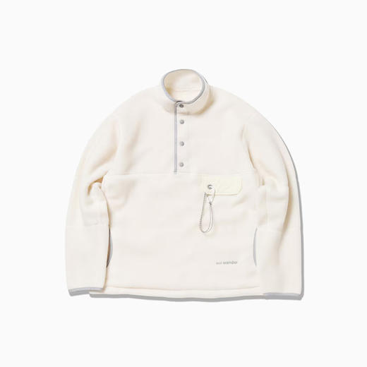 and wander wool fleece pullover 羊毛抓绒轻量保暖套头夹克 商品图4