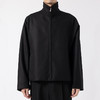 Irenisa MODIFIED SLEEVE ZIP BLOUSON 日本尾州羊毛立领夹克 商品缩略图0