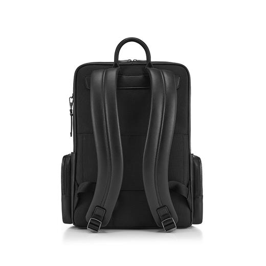 新秀丽ALFRED系列高端商务优质牛皮革翻盖双肩包BZ9*010 商品图4