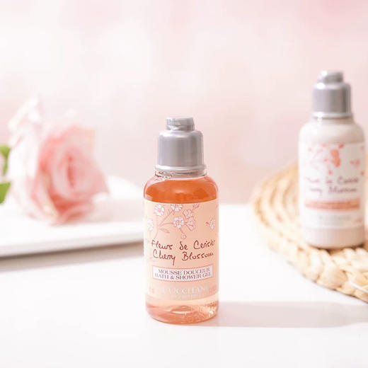 【专柜小样】法国 L'occitane欧舒丹 樱花/薰衣草/甜扁桃/莓莓樱恋 沐浴液 身体乳 35ml/75ml 商品图3