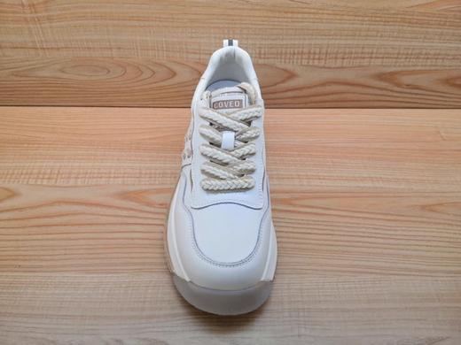 豪行真皮厚底松糕单鞋22389820时尚潮鞋 商品图3